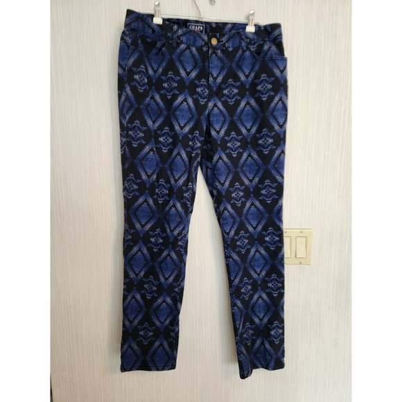 Chaps RALPH LAUREN Aztec Print Jeans - Picture 1 of 4